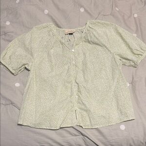 Universal Thread Light Green Blouse